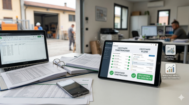 Tempo Sprecato in Azienda: Come GeoTapp TimeTracker Rivela Inefficienze Nascoste da Migliaia di Euro al Mese