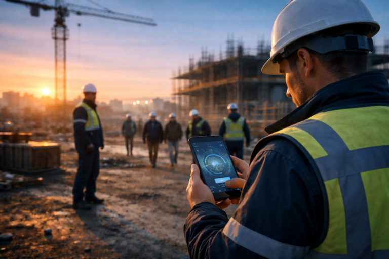 Wie man die ECHTE Anwesenheit von Arbeitern auf der Baustelle demonstriert