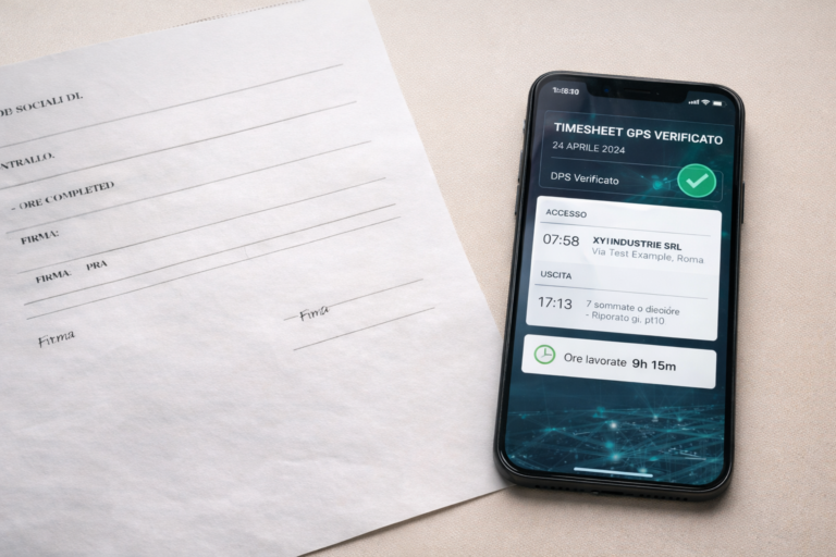 CCNL Multiservices 2026: GPS-Präsenzen, Pflichten und Risiken