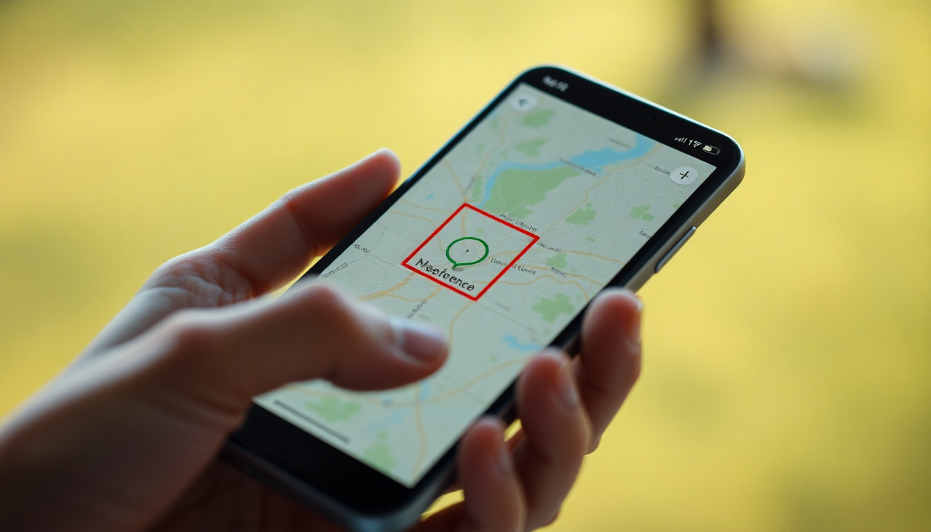 Geofencing bevegelsesprofil