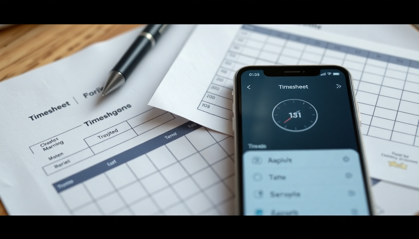 Van urenbriefje naar app