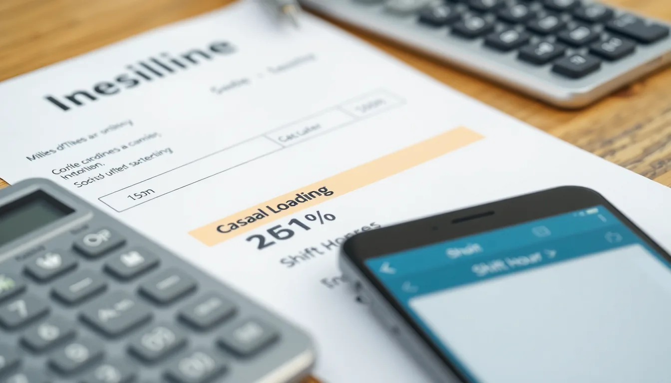 Award casual loading and GPS shift documentation to avoid underpayment