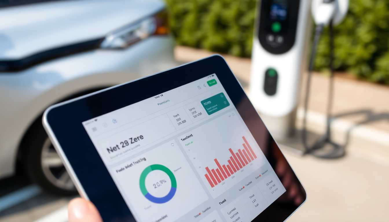 Net Zero 2050: How GPS Fleet Data Powers Your Carbon Reporting