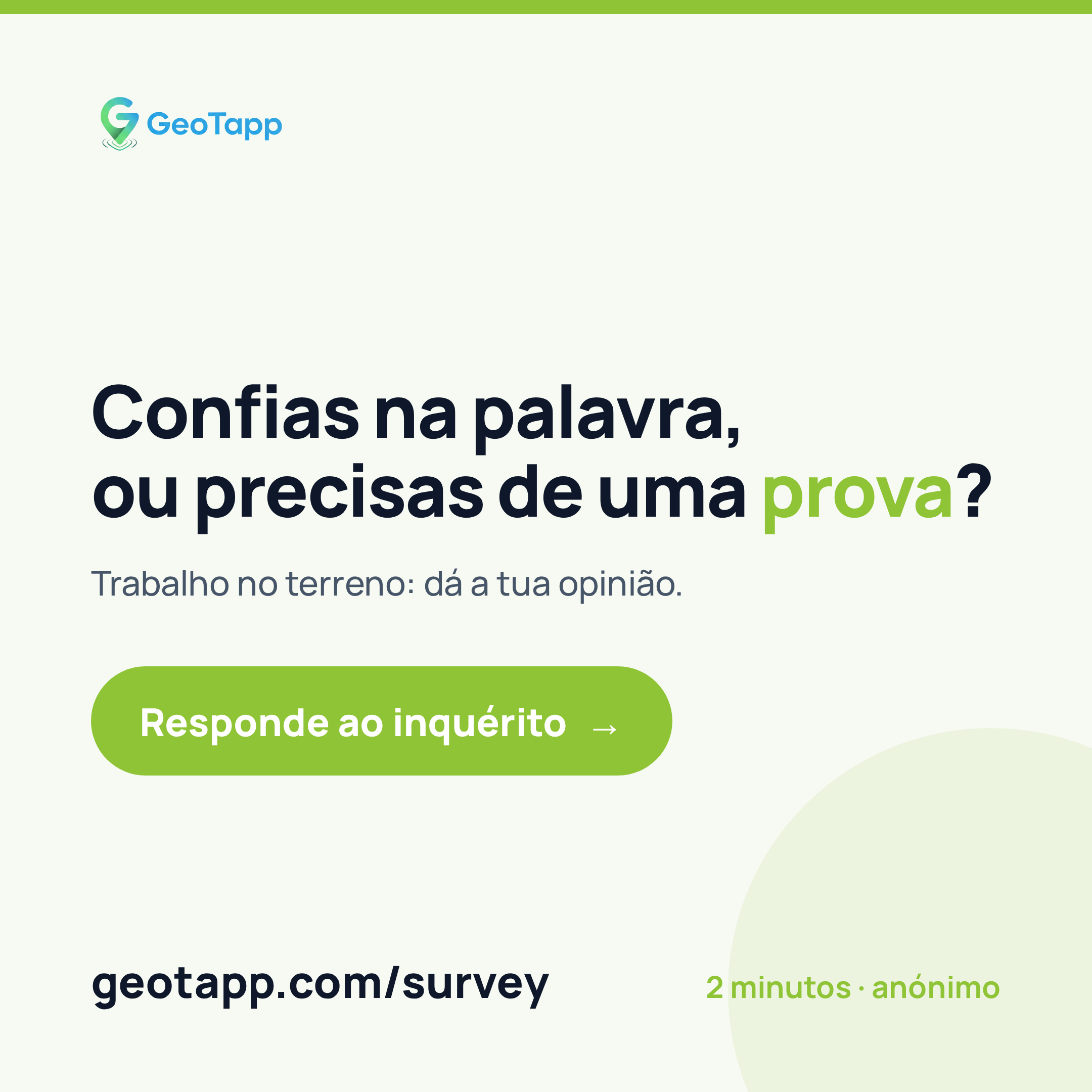 «Não temos registo»: o problema invisível do trabalho no terreno